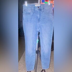 Madewell jeans curvy roadtripper jeggings 25p